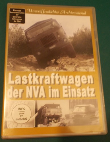 Lastkraftwagen der nva - der, im