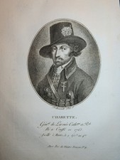SELTENE GRAVUR XVIII PORTRAIT