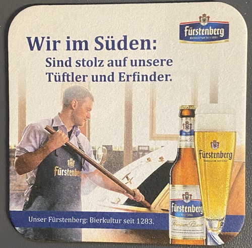 Fürstenberg bierdeckel - , /