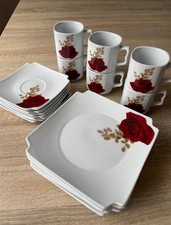 Kaffeeservice/Kaffeset 6