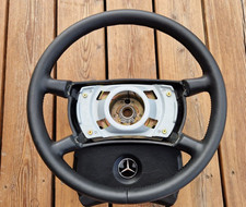 NEU LEDER Lenkrad für