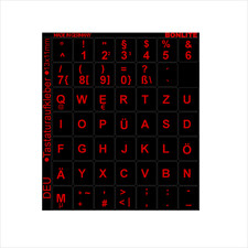 Tastaturaufkleber deutsch - tastaturaufkleber,