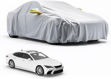 Autoschutzhülle - Auto Abdeckplane - Car Cover - Autoplane Plane Silber