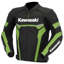 KAWASAKI Biker Lederjacke
