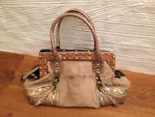 CROMIA Tasche mit Fell Leder Damen sehr schön