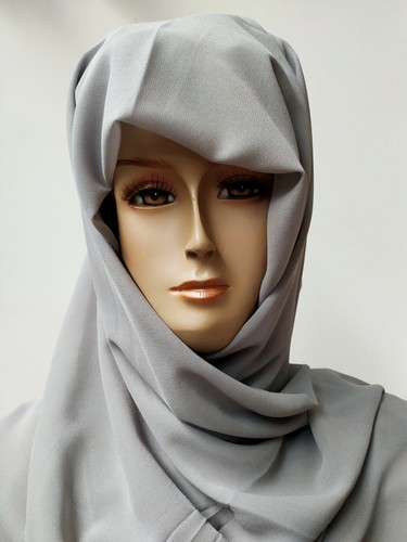 Kopftuch chiffon schal seidig - kopftuch,