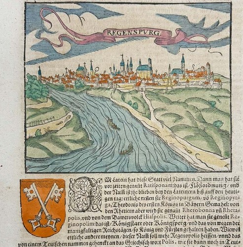 Regensburg kolorierter - -,