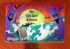 STICKERALBUM NEU HALLOWEEN
