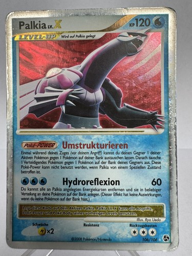 Palkia pokemon karte - palkia, lv.