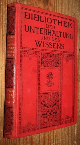 Bibliothek der unterhaltung - bibliothek,