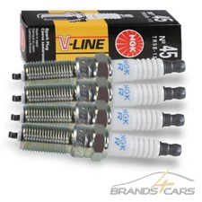4x NGK ZÜNDKERZE V-LINE FÜR