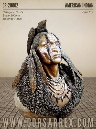 American indian bueste - -,