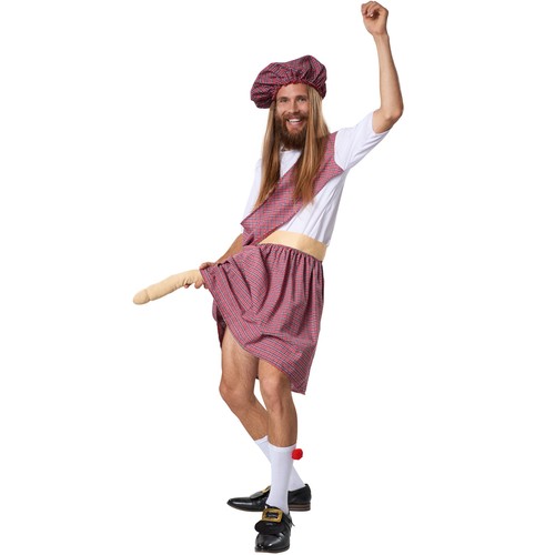 Kostüm herren highlander - kostüm,