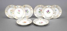 Meissen Durchbruchteller (Set 8x) 2 wahl