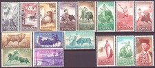 Spanien 1960 Stierkampf Mi.-Nr. 1151-1166 **