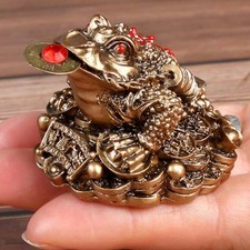 Feng Shui Geld Frosch Statue