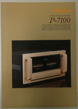 Accuphase P-7100 Faltblatt Prospekt Werbung H-25960