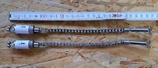 2 × Nash Old School Bobbins in Weiß Bissanzeiger + Kette/Tags TOP Karpfen Angeln