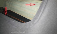 Cabrio verdeck heckscheibe - verdeck,