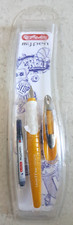 NEU ♥ HERLITZ ♥ my pen ♥ Patronen Füllhalter Füller orange gelb mit Patrone ♥OVP