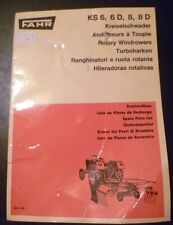 Fahr Schwader KS6 + KS6D + KS8