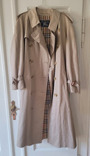 Burberry Mantel,  Trenchcoat, Herren RL 56, beige, gebraucht
