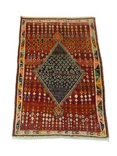 Perserteppich Orientteppich Handgeknüpfter Teppich Gabbeh 150×105cm