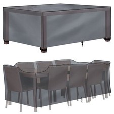 Abdeckung Gartenmöbel Gartentisch Schutzhülle Abdeckplane Plane Wasserdicht