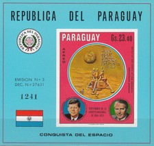 Paraguay Nr. Block 137** J.F. Kennedy / Wernher von Braun