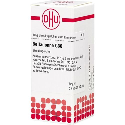 Belladonna globuli 10 - belladonna, 30