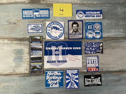 Hertha bsc fan sticker - fan,