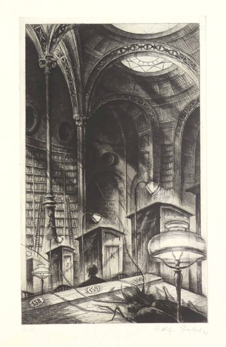Rolf escher lesesaal - rolf, escher,