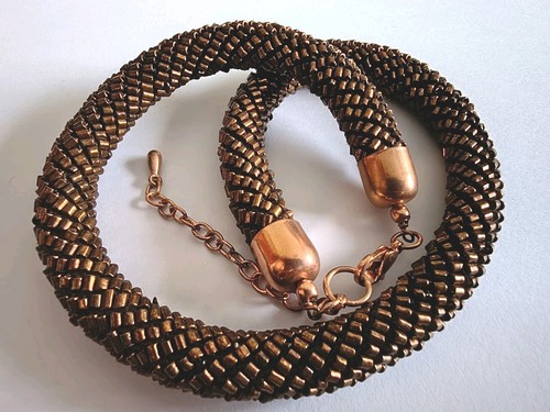 Vintage bronzefarbene
