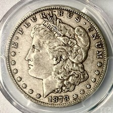 PCGS XF 40 1878-CC Morgan