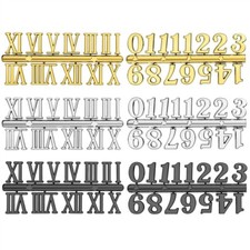 1x DIY Uhr Zahlen Römische Ziffern Quarz Nadel Wanduhren Ersatzteile