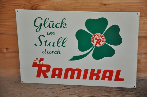 Altes blechschild - altes,