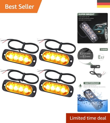 Superhelle led warnleuchte - led, mit