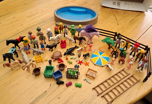 Playmobil seehund becken zoo - seehund,