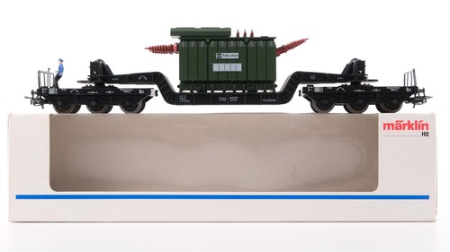 Märklin 4617 tiefladewagen - märklin,