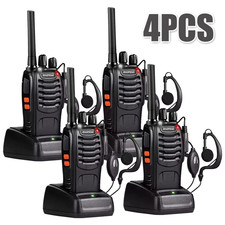 4x Baofeng Walkie Talkie