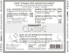 HUMANITY CLASSICS: MOZART