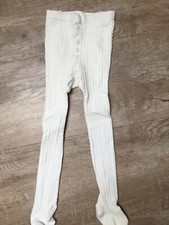 H&M Strumpfhose Zopfmuster Gr. 86 / 92