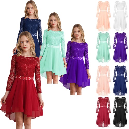 Mädchen spitze partykleid - mädchen,