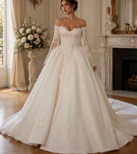Prinzessin spitze ballkleid - spitze,