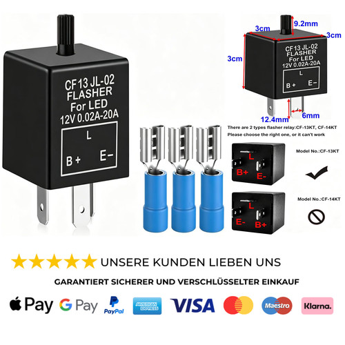 Blinkrelais 3pin led blinker - 3pin,