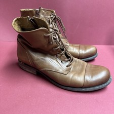 Stiefeletten Größe 40 Stark Getragen Leder 