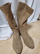 Neu Musse & Cloud M&C Artisan Stiefel Beige Hellbraun G 39 Np 190E Cowboystiefel