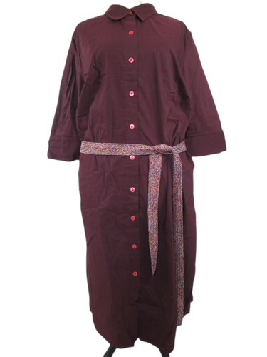 Sheego damen kleid aubergine - damen,