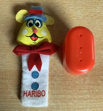 Fingerpuppe von HARIBO mit Original Dose