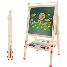 Faltbare Kindertafel aus Holz